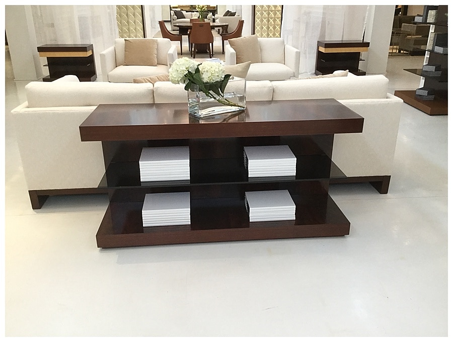 The Console Table & Sofa Table WPL Interior Design