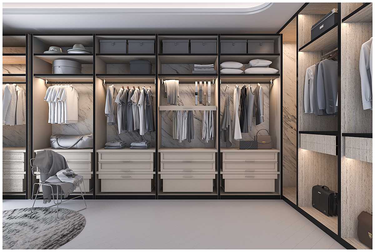 Creating Your Own Custom WalkIn Closet WPL Interior Design